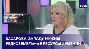 Захарова: Западу нужны редкоземельные ресурсы Армении