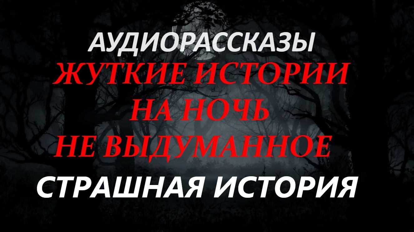СТРАШНЫЕ РАССКАЗЫ НА НОЧЬ-СТРАШНАЯ ИСТОРИЯ