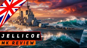 ЛИНКОР JELLICOE! БРИТАНСКИЙ ТАНК С МЕГА-БРОНЕЙ И СУПЕР-ЖИВУЧЕСТЬЮ! МИР КОРАБЛЕЙ