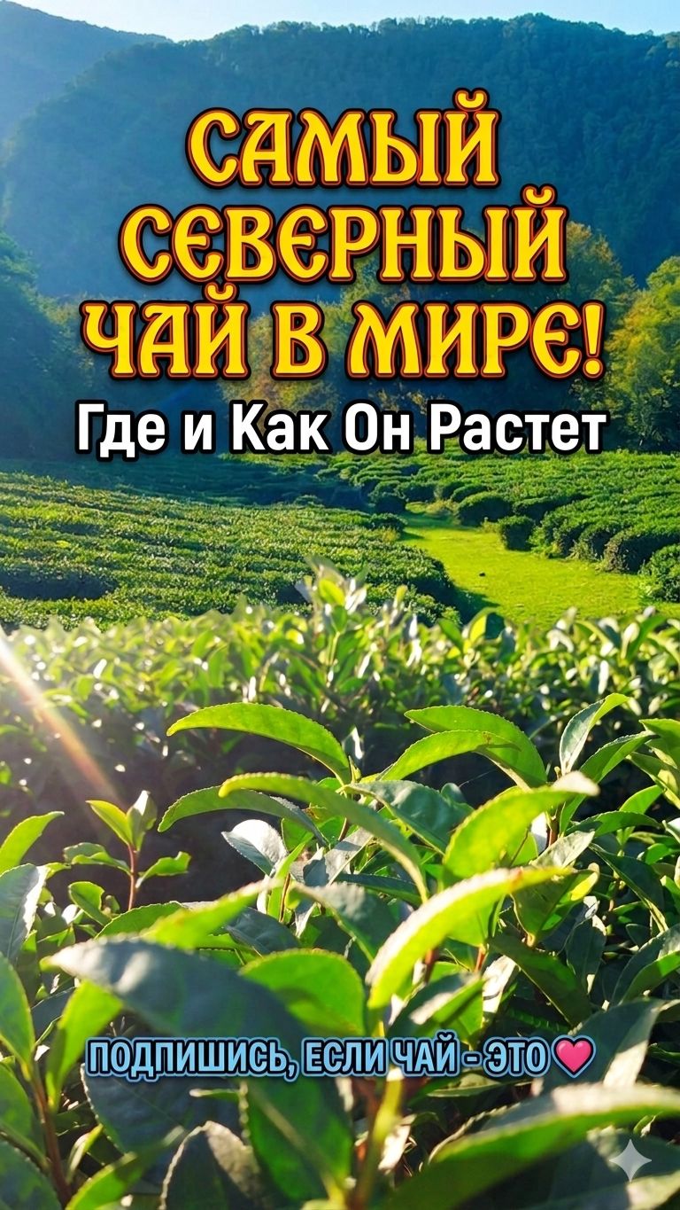 А вы знали, как растет ваш утренний чай? ☕️🌱