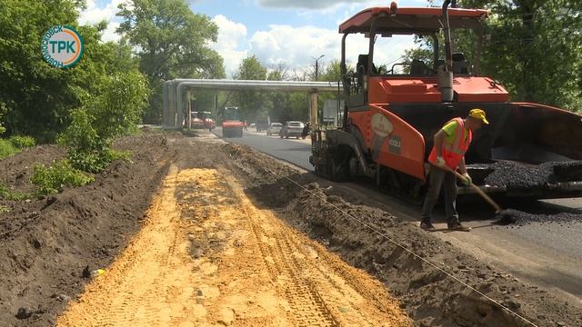 Ремонт дороги на улице Рудничная смотреть онлайн