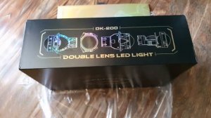 Распаковка BI-LED модулей Aozoom Dragon Knight DK-200