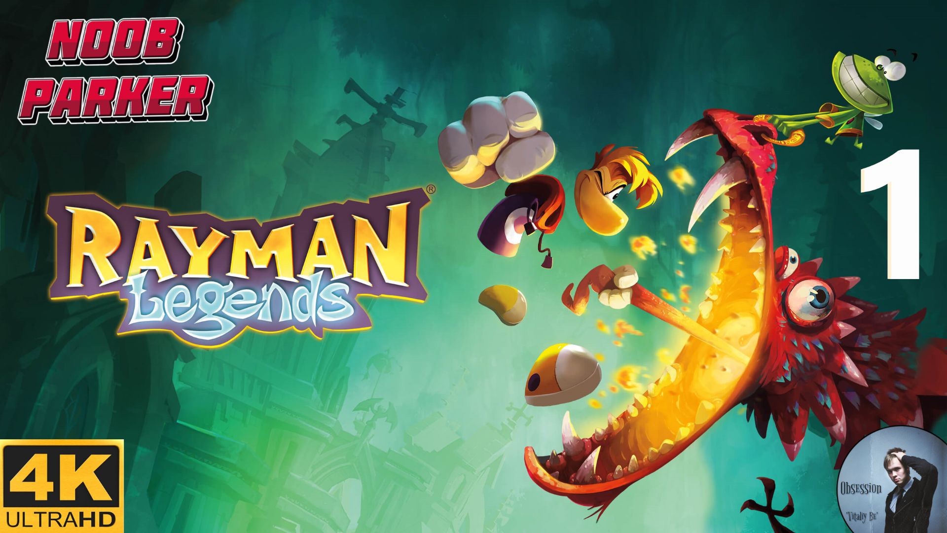 Rayman Legends 4K Прохождение Часть 1 смотреть онлайн