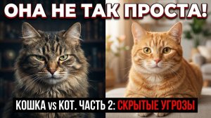 Чем КОШКА отличается от КОТА？ Особенности характера, ухода и скрытые болезни