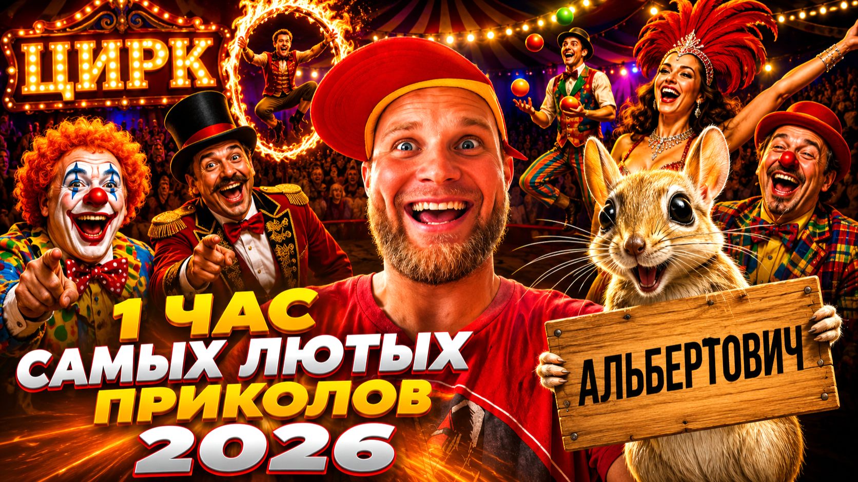 🔥😂 1 ЧАС САМЫХ ЭПИЧНЫХ ВИДЕО ПРИКОЛОВ 2026! 🔥🤣 ЛУЧШИЕ СКЕТЧИ ПРИКОЛЫ ЮМОР 🤯 НАТУРАЛ АЛЬБЕРТОВИЧ смотреть онлайн
