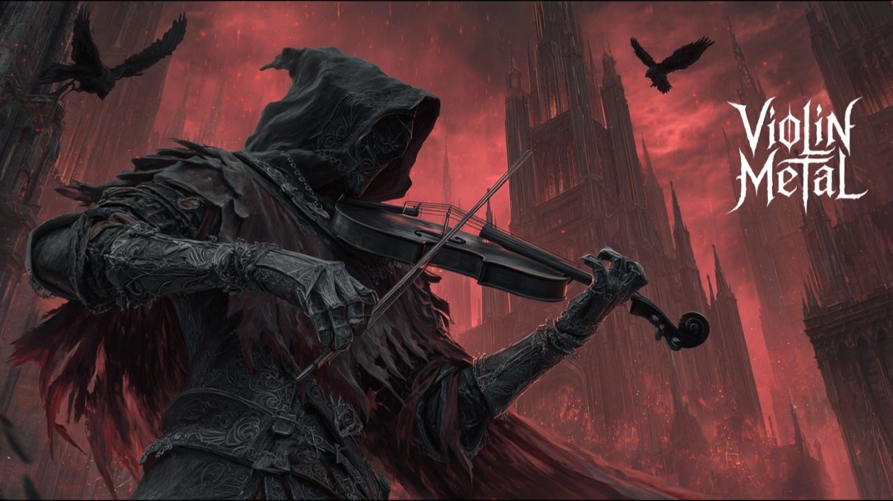 Violin Metal - A Slow Collapse Echoed Across Empty Ground смотреть онлайн