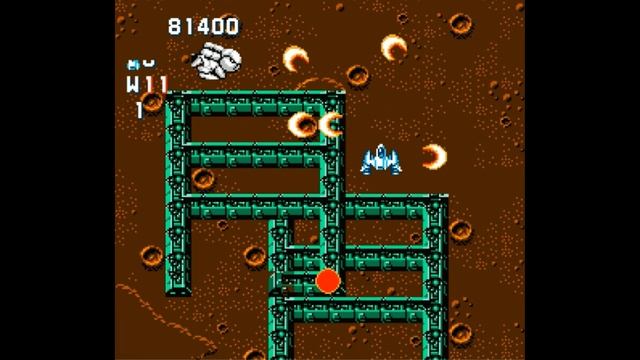 Dendy (Famicom,Nintendo,Nes) 8-bit Gun Nac Area 1 Прохождение