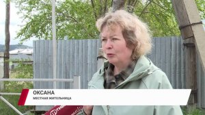 Провалы на дороге в Сотниково стремительно разрастаются