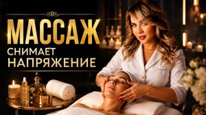 Косметический массаж, который снимает напряжение