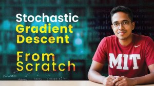 23) Stochastic Gradient Descent from scratch Intro to Optimization Foundations for ML [Lecture 23]