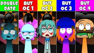 Sprunki Double Date – Sprunki OC x 4 Все Repeat Fan Mod