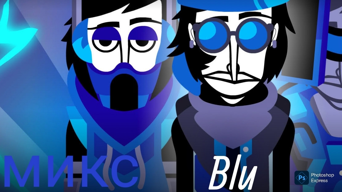 Incredibox Blu - микс смотреть онлайн