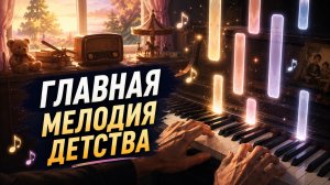 Добрая песня из детства на пианино