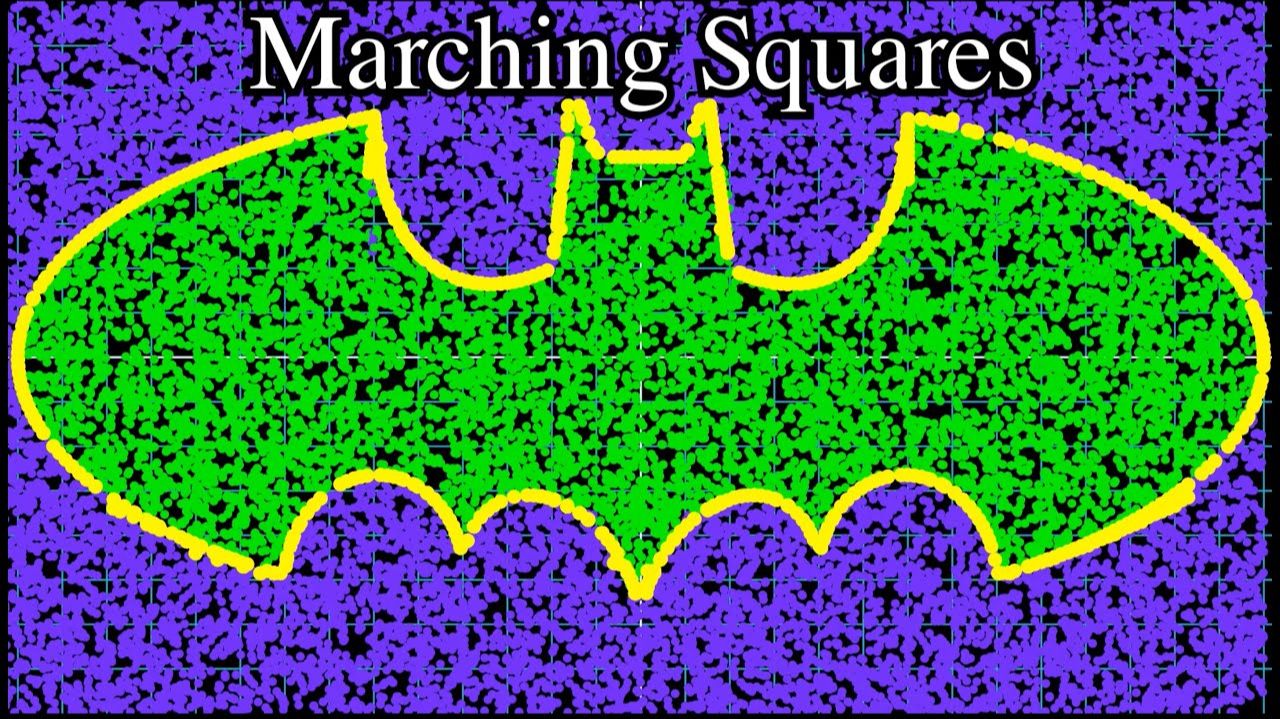 How Computers Draw Weird Shapes (Marching Squares) смотреть онлайн