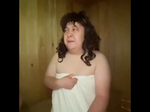 Шок. Сека с женой на сауне