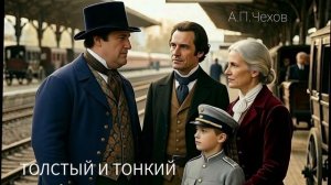 Аудиокнига «Толстый и тонкий». А.П.Чехов. Читает Олег Федин