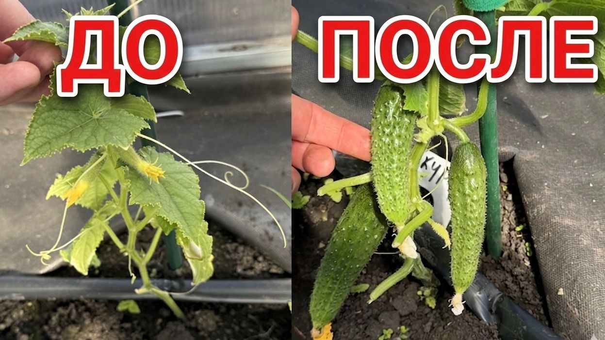 У ОГУРЦОВ Желтеют Листья? ПОЛЕЙТЕ ЭТИМ! Подкормка от которой зависит урожай! смотреть онлайн