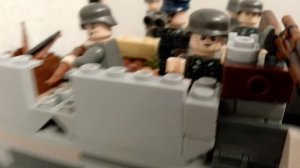 лего диорама высадка в Нормандии
