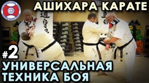 Техника Ашихара-каратэ – 2.