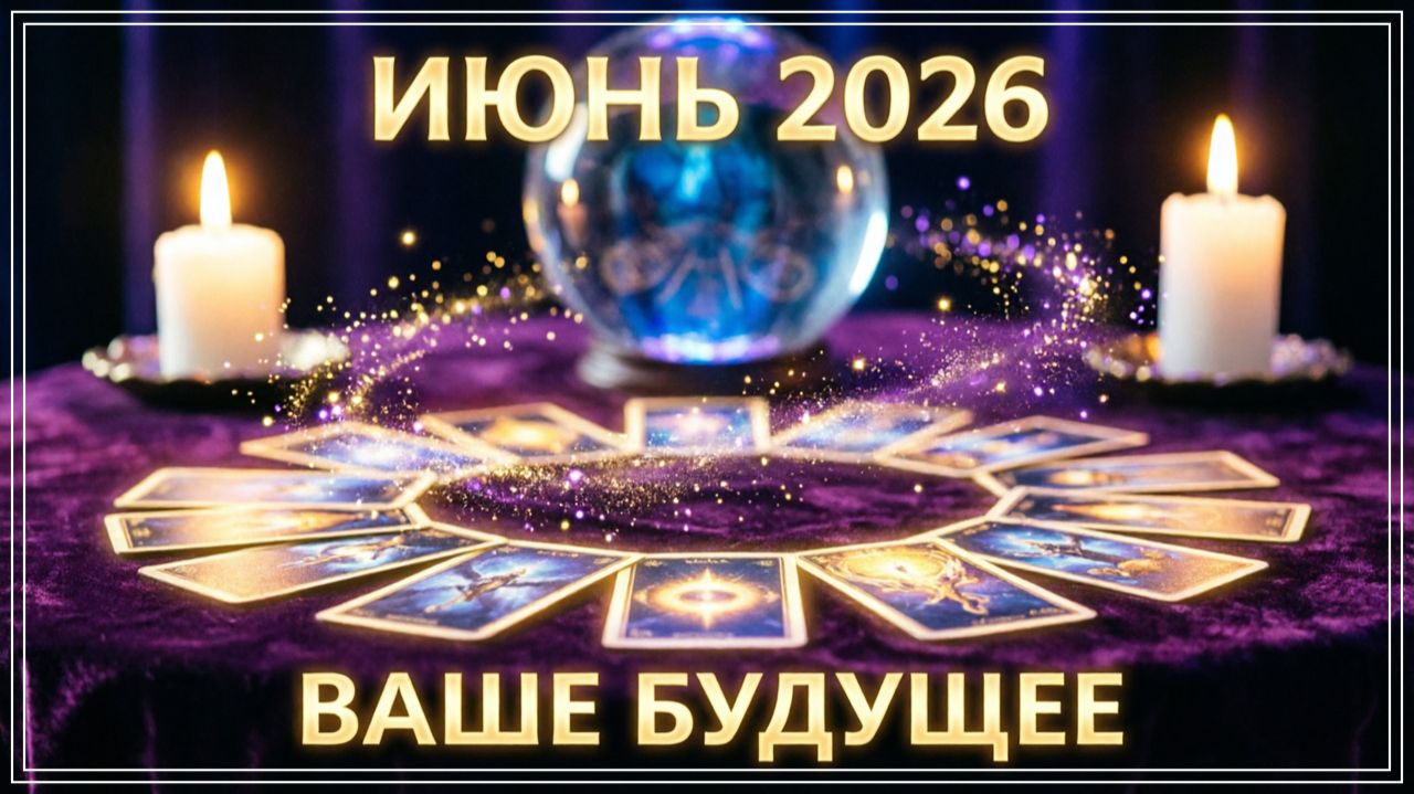 Таро расклад - ваше ближайшее будущее,июнь 2026 г смотреть онлайн