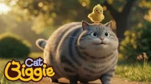 #CAT BIGGIE - НАКРЫВАЕМ СТОЛ ДЛЯ ЦЫПЛЯТ