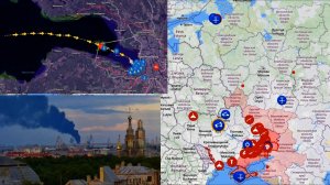 Карта боевых действий. Откуда летело более 50 дронов на Петербург и Ленобласть