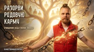 Разорви родовую карму — очищение Рода силой Творца | медитация