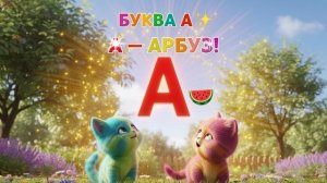 Учим буквы. Буква А. Алфавит для детей. Азбука. Обучающие мультики для детей. Букварь