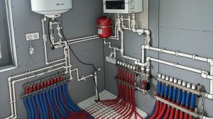 Navien Heatluxe/ дом 200 м2 / Скрытый монтаж Радиаторов и Тёплый пол