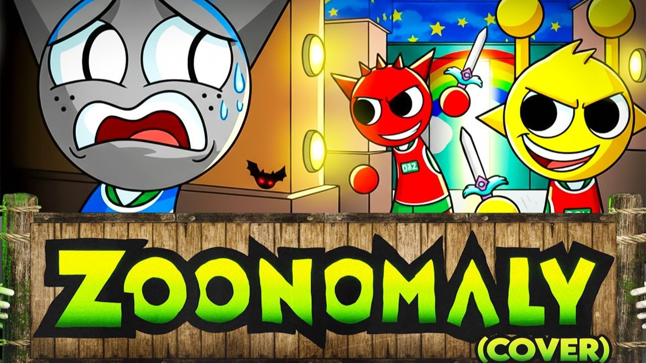 Спрунки в ИГРЕ "КАЛЬМАРЫ" - тематическая песня GameToons | Zoomaly (КАВЕР)