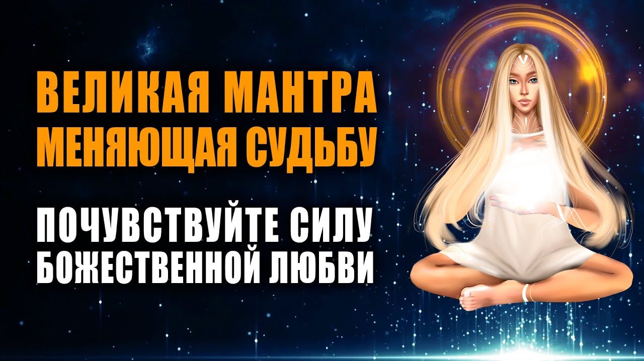 Великая Мантра Меняющая Судьбу Активирует Сакральное Сердце Исцеляет Душу Притягивает Любовь