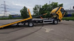 Видеообзор3 эвакуатор ISUZU ELF KV100-600 желтый ISUZU ELF KV100 P700 P100 🚚ISUZU ELF2026