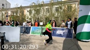 Финиш забега Зеленый Марафон в Якутске 30.05.2026