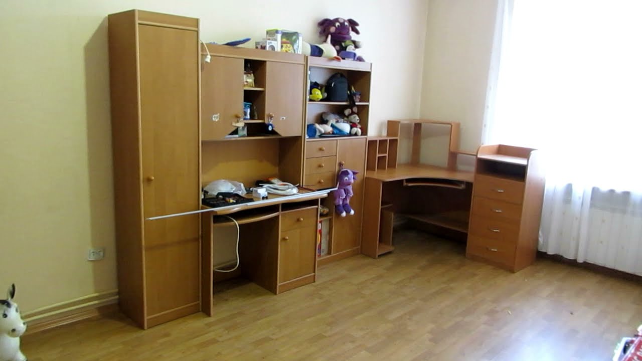 №8 Детская комната: мебель и светодиодная подсветка смотреть онлайн