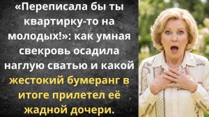 Муж прозрел после обмана матери | Истории из жизни