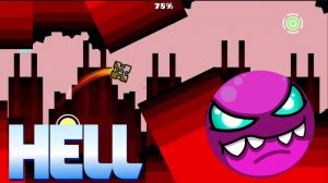 Hell 100% Very Hard Medium Demon! Хел медиум демон прохождение 100%! Geometry Dash Hell Showcase!