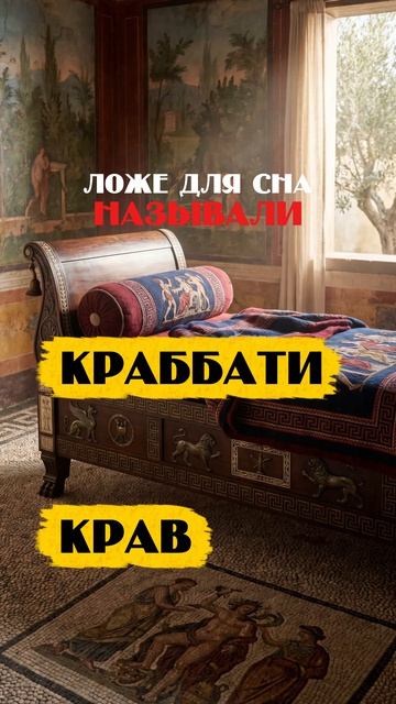 Почему кровать назвали кроватью?