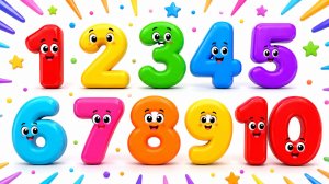 УЧИМ ЦИФРЫ от 1 до 10 - Мульт Песенка про цифры для малышей!