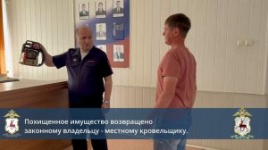 В САРОВЕ ПОЛИЦЕЙСКИЕ РАСКРЫЛИ КРАЖУ БЕНЗОПИЛЫ И ВЕРНУЛИ ЕЁ ВЛАДЕЛЬЦУ