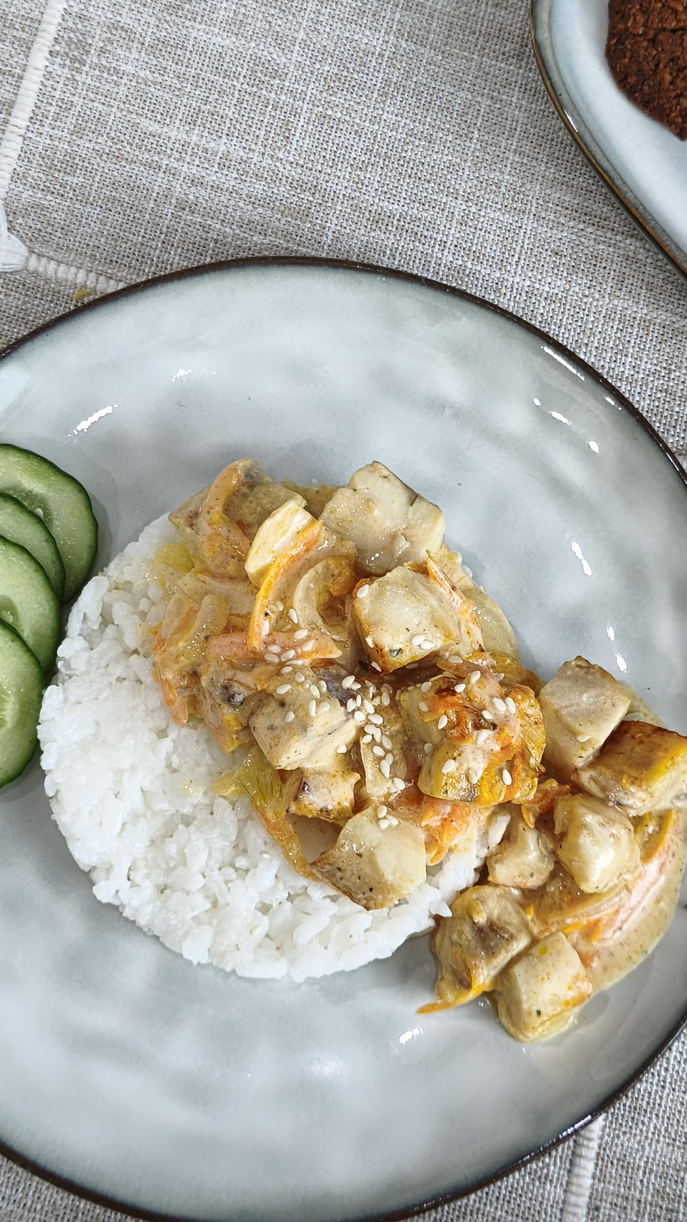 Минтай в сметанном соусе🥘