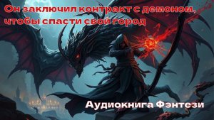 Аудиокнига Фэнтези «Он заключил контракт с демоном, чтобы спасти свой город»