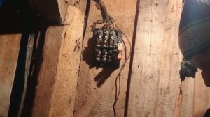 Демонтаж выключателя предохранителя  Dismantling the automatic switch Ермаков