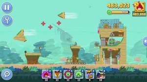 Angry Birds Friends. Dive Against Swine 2. 3 звезды. Прохождение от SAFa.
