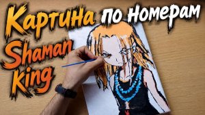 Картина по номерам - Shaman king