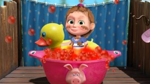 Маша и медведь, игры для детей.