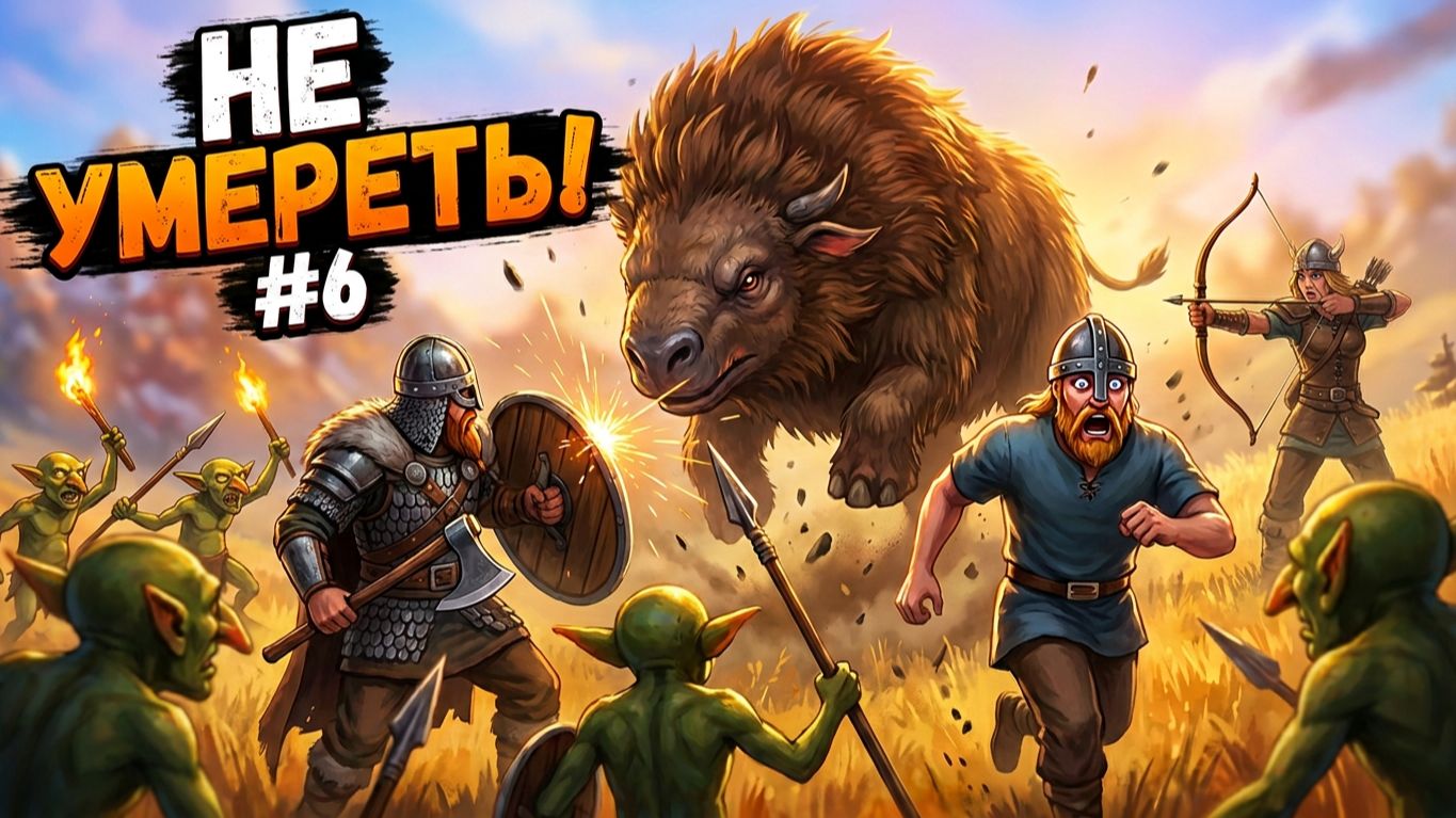 Valheim: Построить и не умереть. Кооп-приключения на Равнинах #6 смотреть онлайн