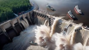 Прорыв Дамб, попавших на видео.