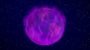 Visualisation: Earth in Violet Flame