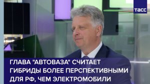Глава «Автоваза» считает гибриды более перспективными для РФ, чем электромобили