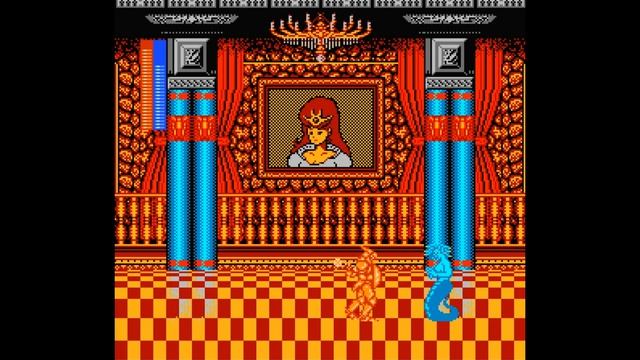 Dendy FamicomNintendoNes 8-bit Dragon Unit  Castle of Dragon Stage 6 Прохождение